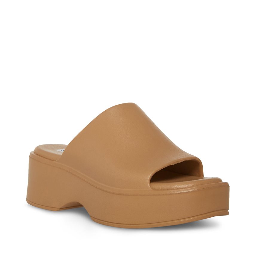 Sandalias de Plataforma Steve Madden Slinky-j Mujer Marrones | ES IG8610